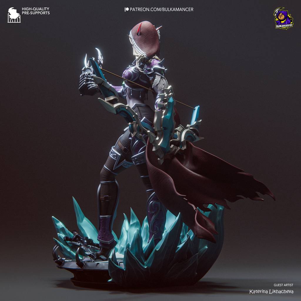 P站图纸印象馆 Bulkamancer 魔兽世界 希尔瓦娜斯 Bulkamancer 魔兽世界 希尔瓦娜斯