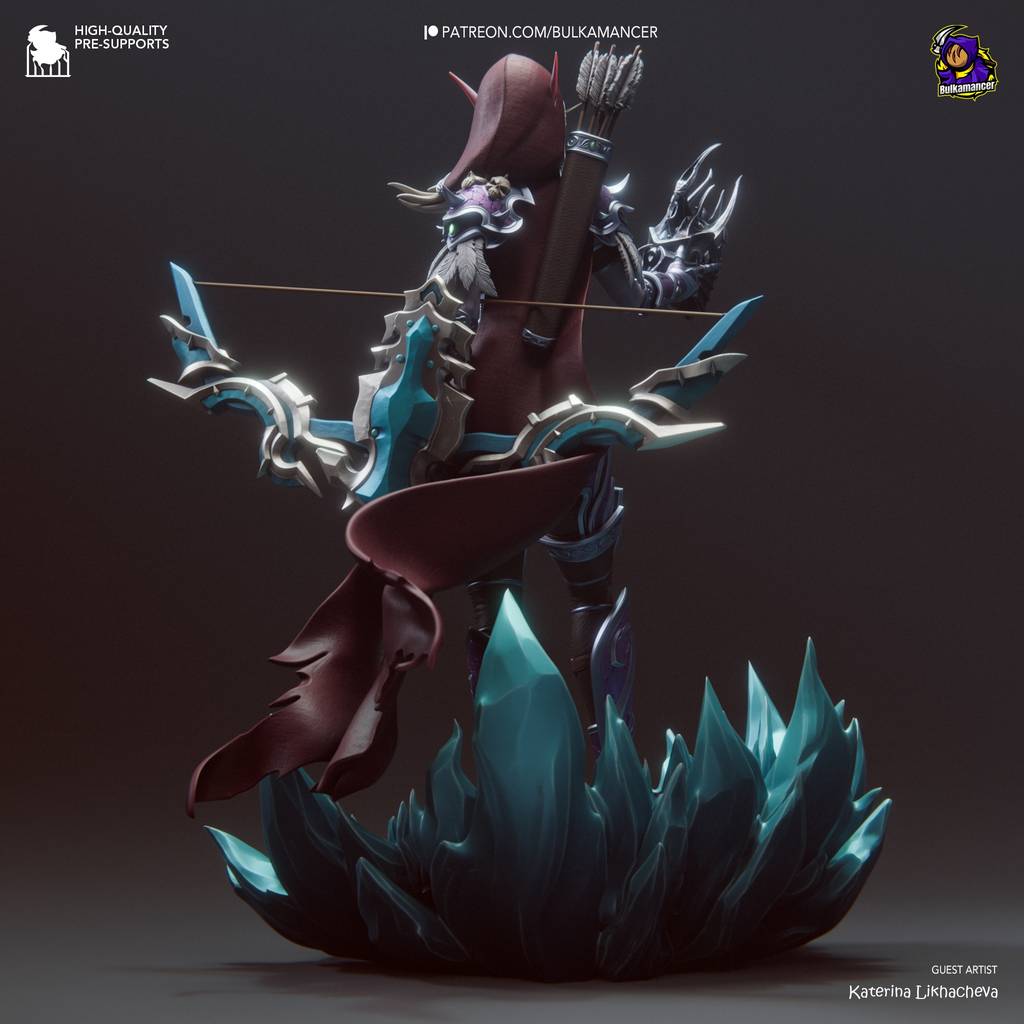 P站图纸印象馆 Bulkamancer 魔兽世界 希尔瓦娜斯 Bulkamancer 魔兽世界 希尔瓦娜斯