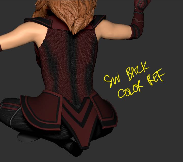 P站图纸印象馆 漫威 绯红女巫 漫威 绯红女巫