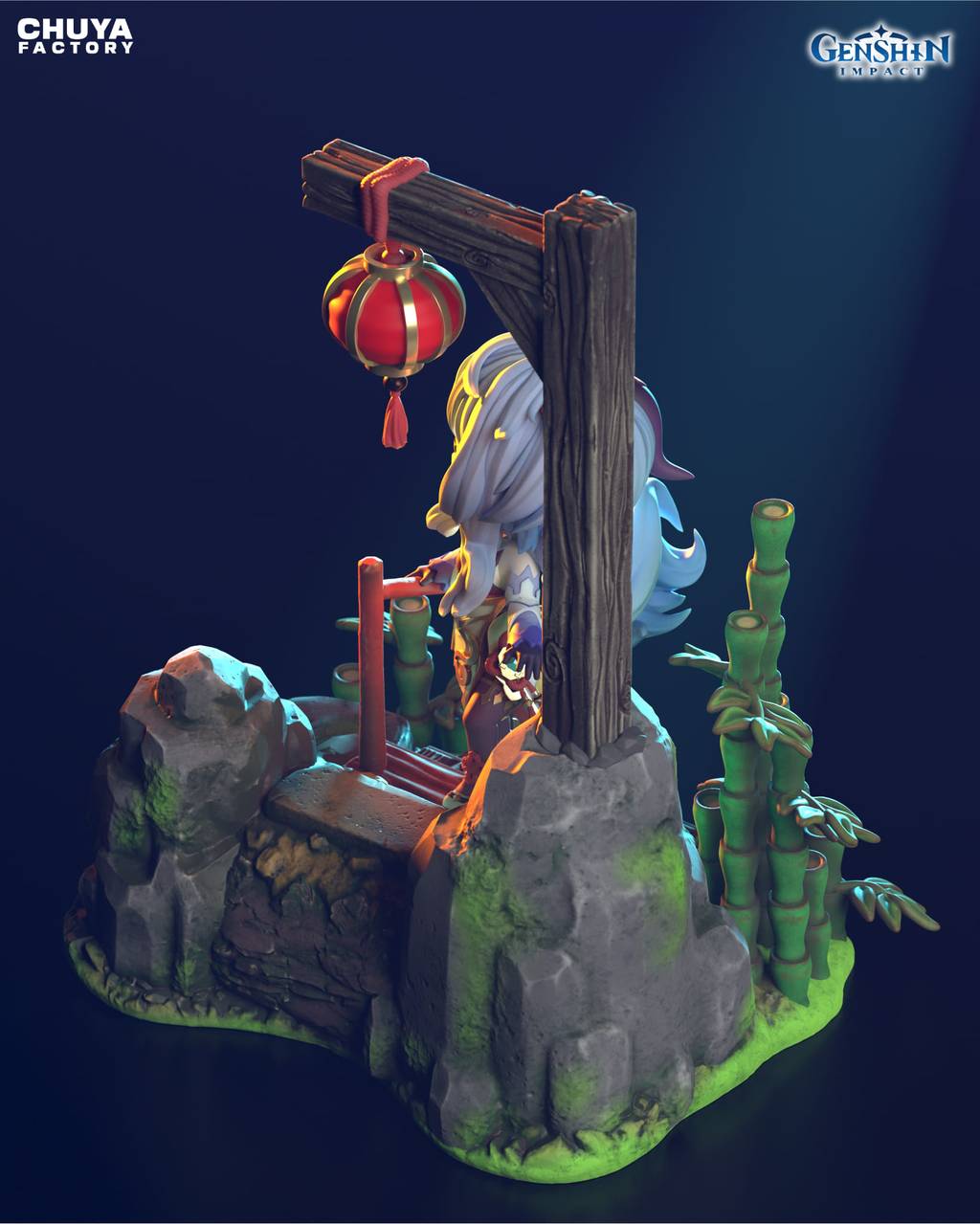 P站图纸印象馆 Chuya Factory 原神 甘雨 Chuya Factory 原神 甘雨