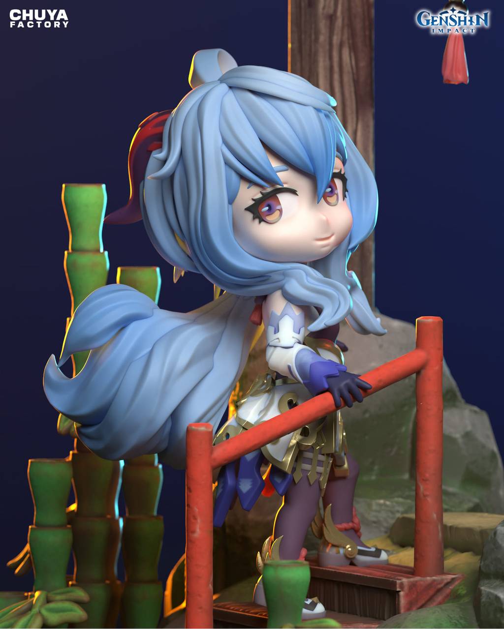 P站图纸印象馆 Chuya Factory 原神 甘雨 Chuya Factory 原神 甘雨