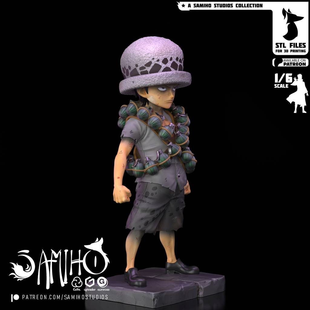 P站图纸印象馆 Samiho 海贼王 特拉法尔加·罗 Samiho 海贼王 特拉法尔加·罗