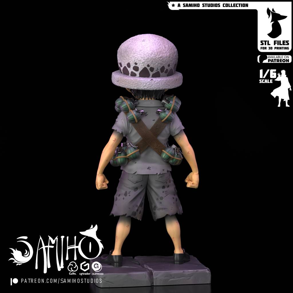 P站图纸印象馆 Samiho 海贼王 特拉法尔加·罗 Samiho 海贼王 特拉法尔加·罗