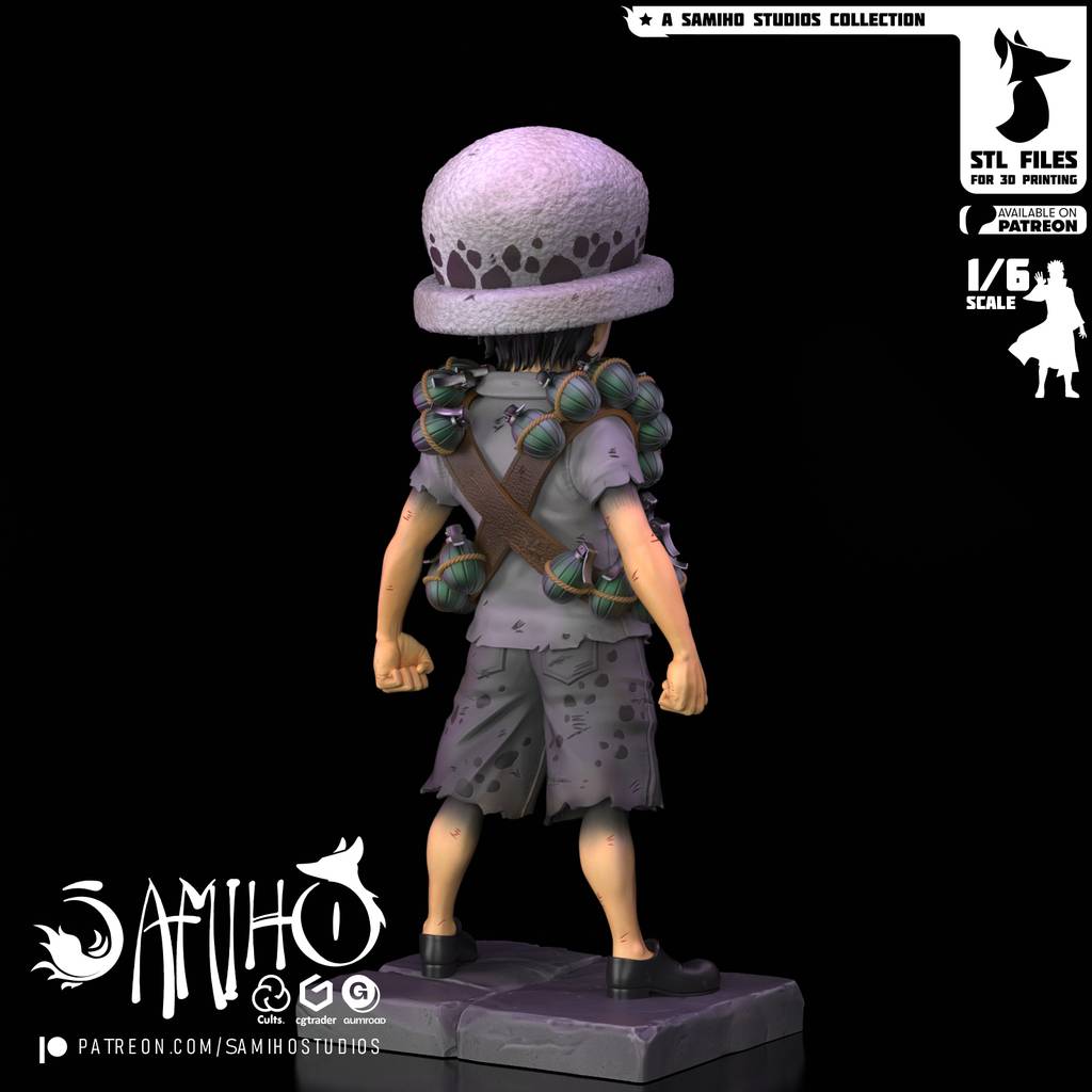P站图纸印象馆 Samiho 海贼王 特拉法尔加·罗 Samiho 海贼王 特拉法尔加·罗