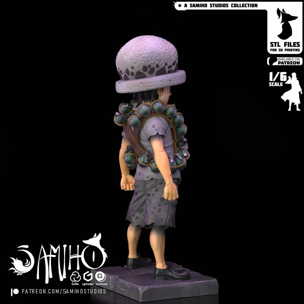P站图纸印象馆 Samiho 海贼王 特拉法尔加·罗 Samiho 海贼王 特拉法尔加·罗