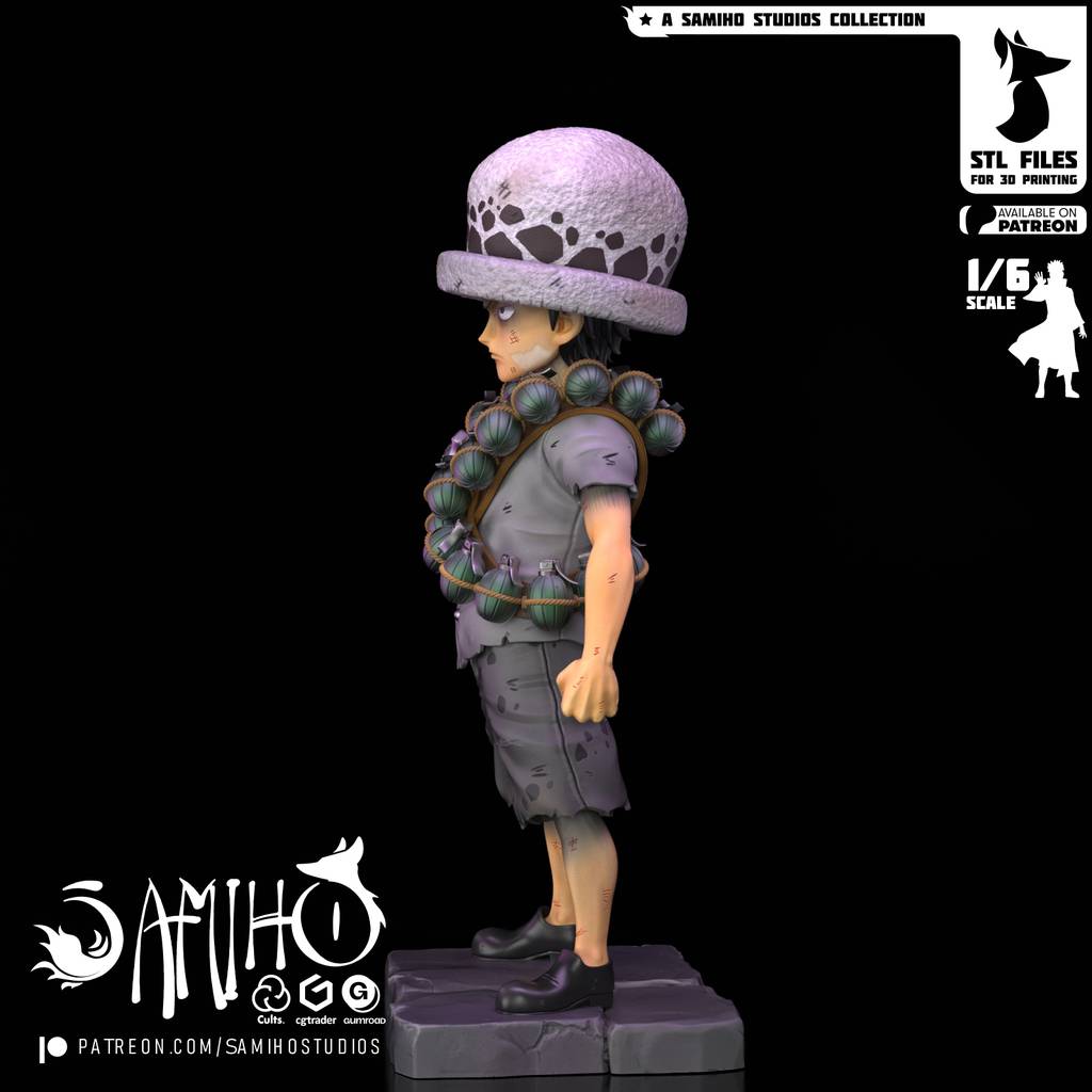 P站图纸印象馆 Samiho 海贼王 特拉法尔加·罗 Samiho 海贼王 特拉法尔加·罗