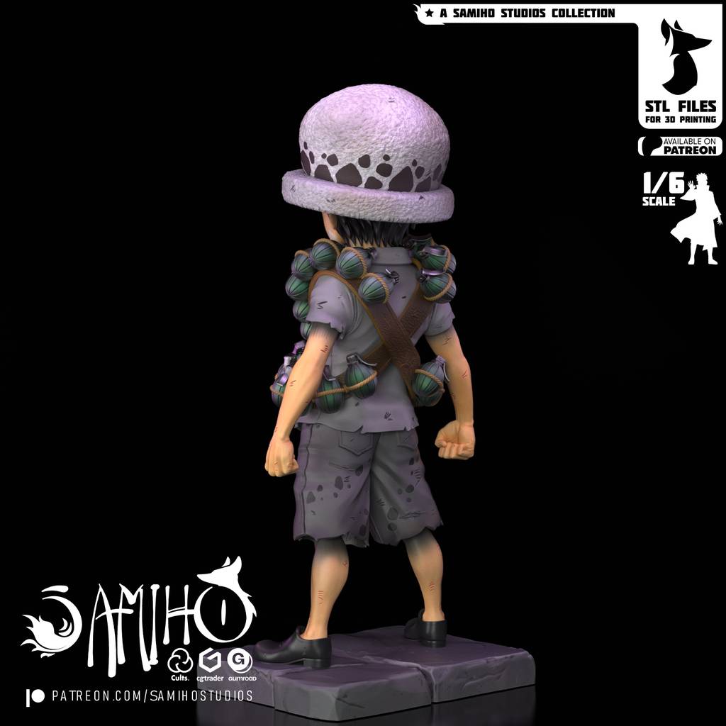 P站图纸印象馆 Samiho 海贼王 特拉法尔加·罗 Samiho 海贼王 特拉法尔加·罗