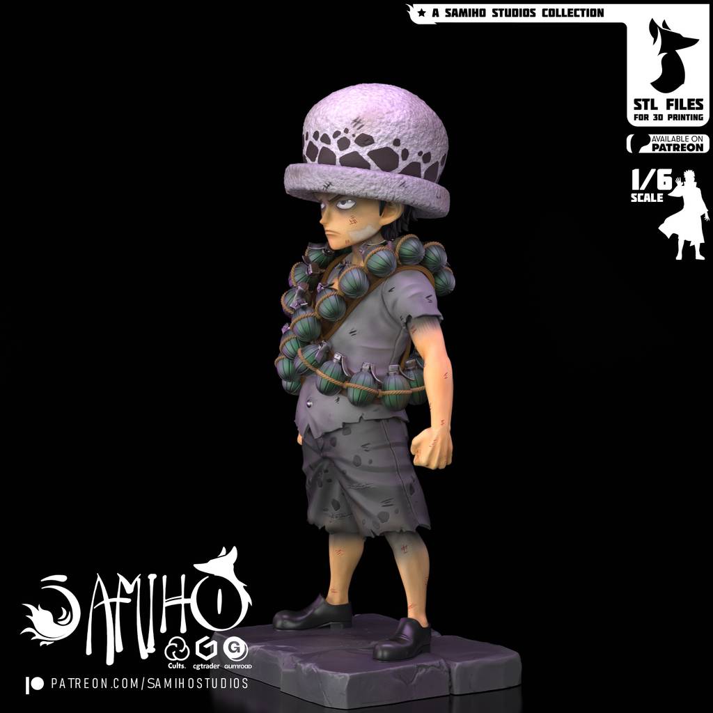 P站图纸印象馆 Samiho 海贼王 特拉法尔加·罗 Samiho 海贼王 特拉法尔加·罗