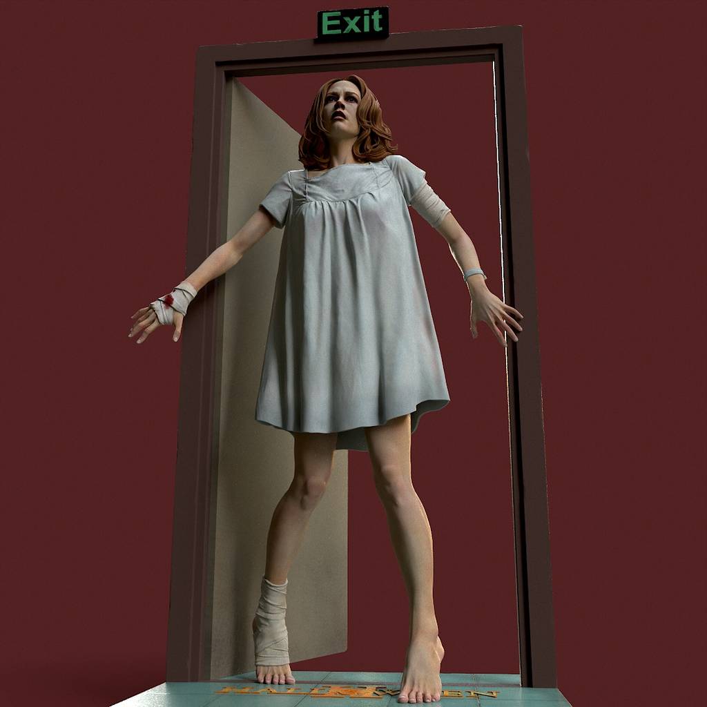 P站图纸印象馆 Stepanov 万圣节 劳里·斯特罗德 Stepanov 万圣节 劳里·斯特罗德