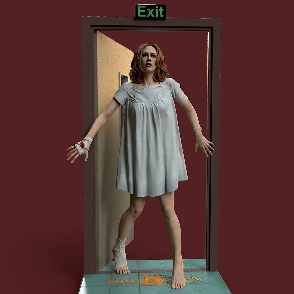 P站图纸印象馆 Stepanov 万圣节 劳里·斯特罗德 Stepanov 万圣节 劳里·斯特罗德