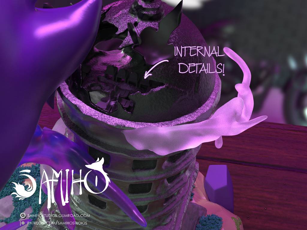 P站图纸印象馆 Samiho 精灵宝可梦 耿鬼 Samiho 精灵宝可梦 耿鬼