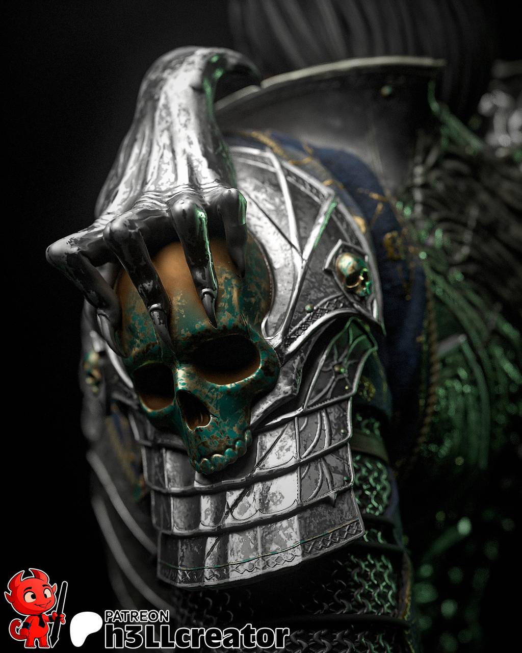 P站图纸印象馆 H3LL 博德之门 凯瑟里克·索姆将军 H3LL 博德之门 凯瑟里克·索姆将军