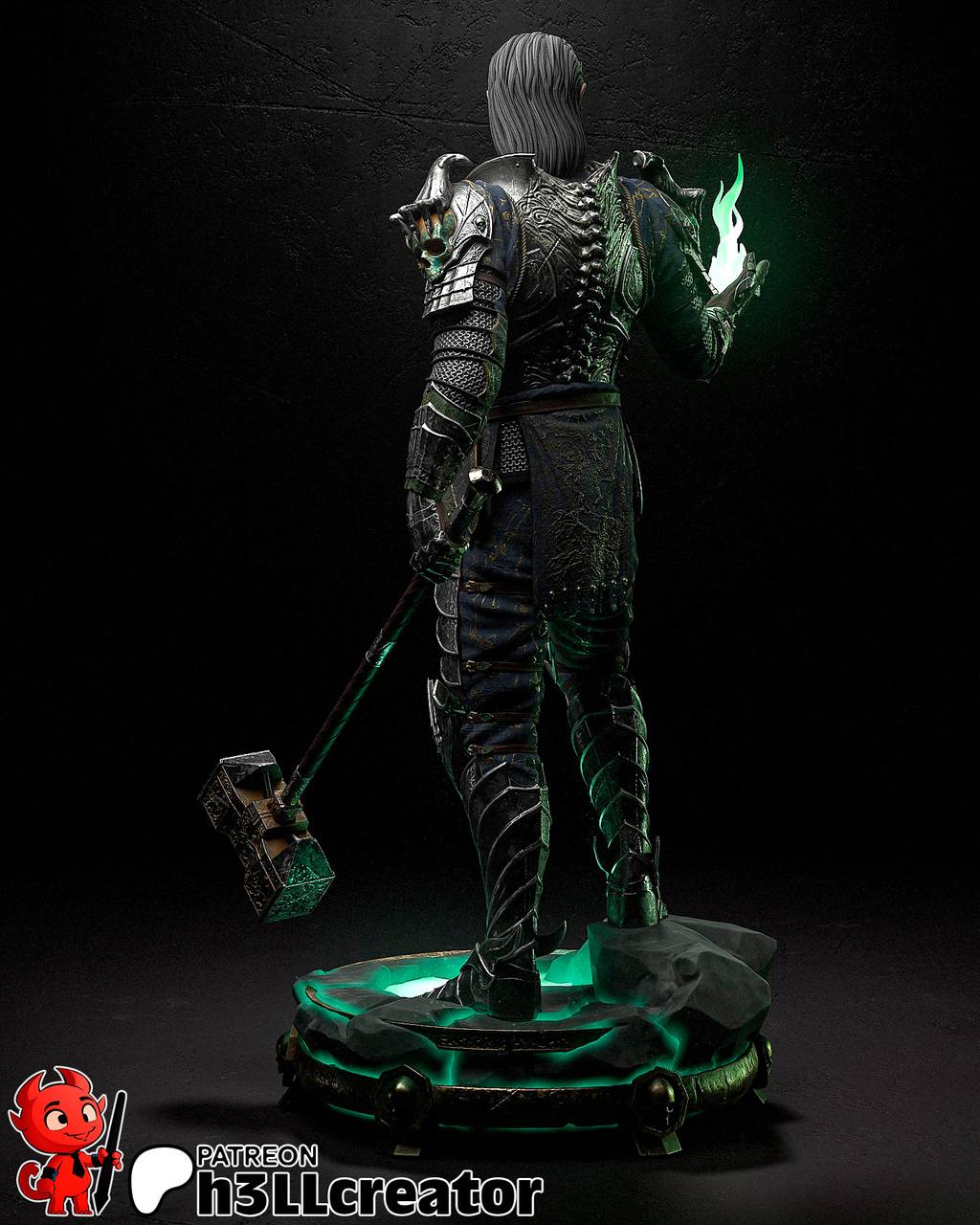 P站图纸印象馆 H3LL 博德之门 凯瑟里克·索姆将军 H3LL 博德之门 凯瑟里克·索姆将军