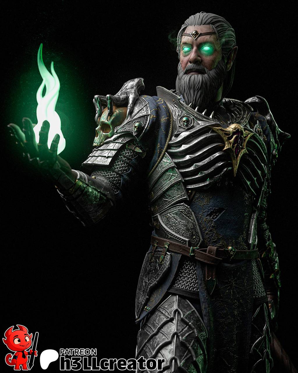 P站图纸印象馆 H3LL 博德之门 凯瑟里克·索姆将军 H3LL 博德之门 凯瑟里克·索姆将军