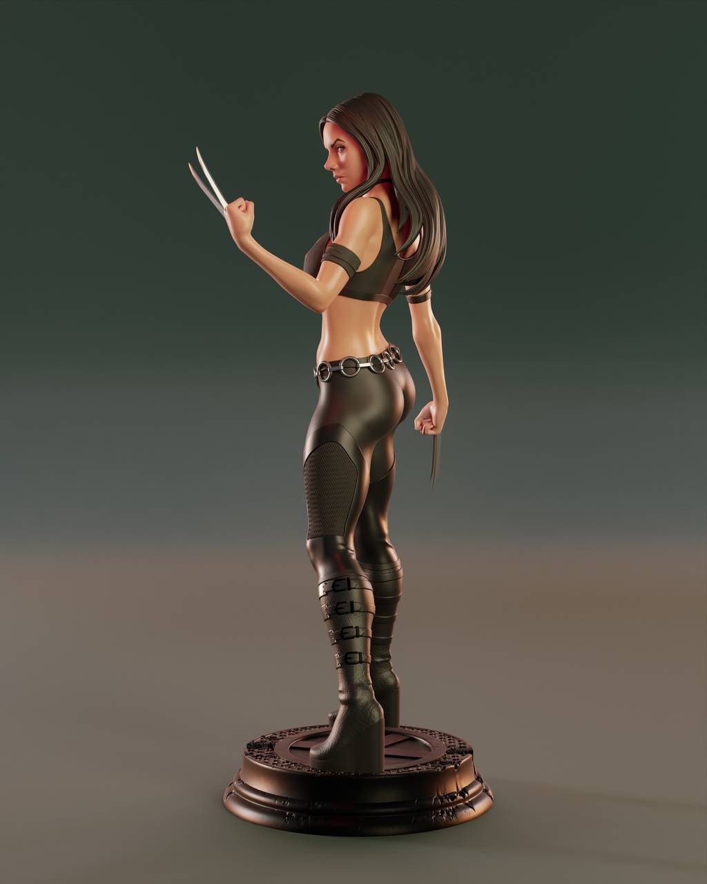 P站图纸印象馆 ABE3D 漫威 克隆人X-23 ABE3D 漫威 克隆人X-23