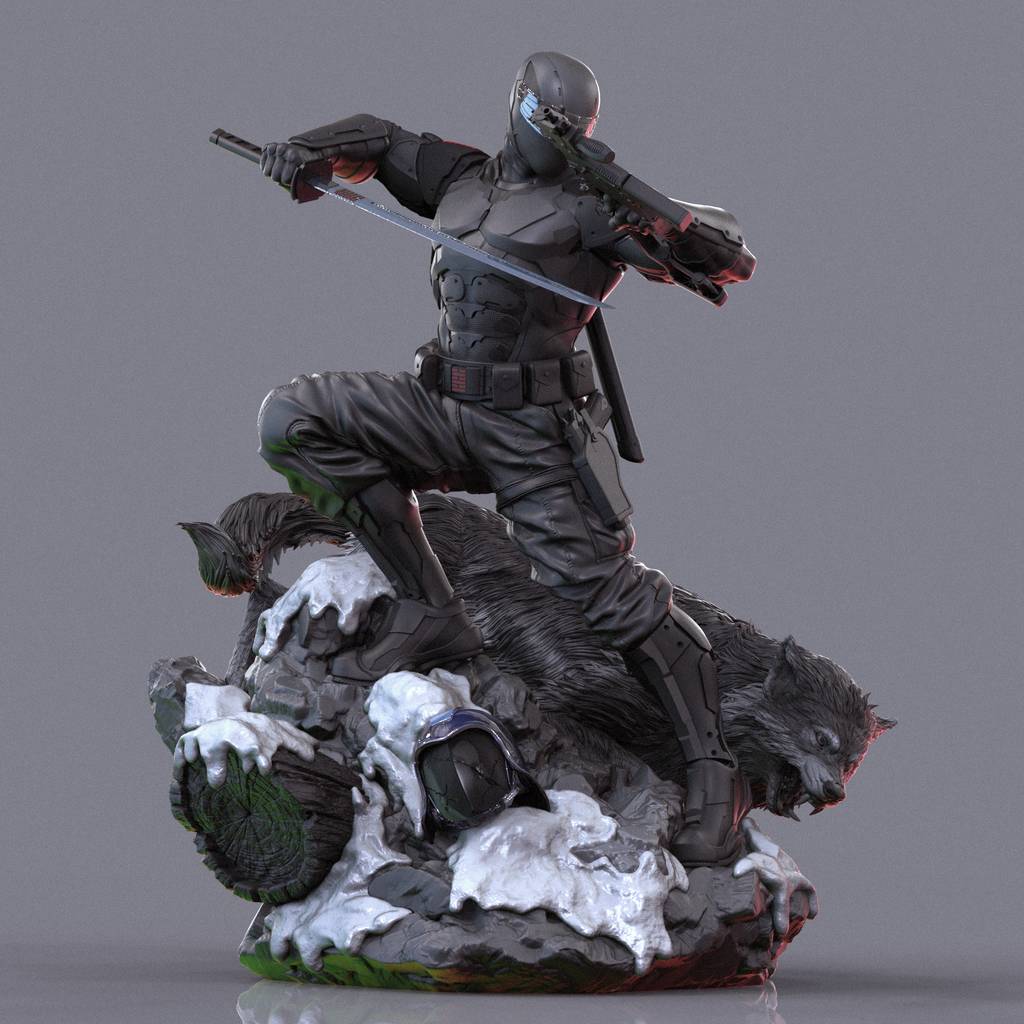 P站图纸印象馆 特种部队 蛇眼 特种部队 蛇眼