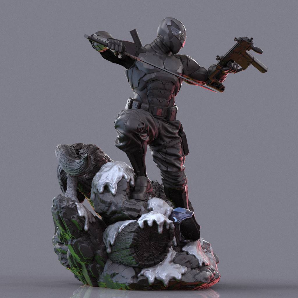 P站图纸印象馆 特种部队 蛇眼 特种部队 蛇眼