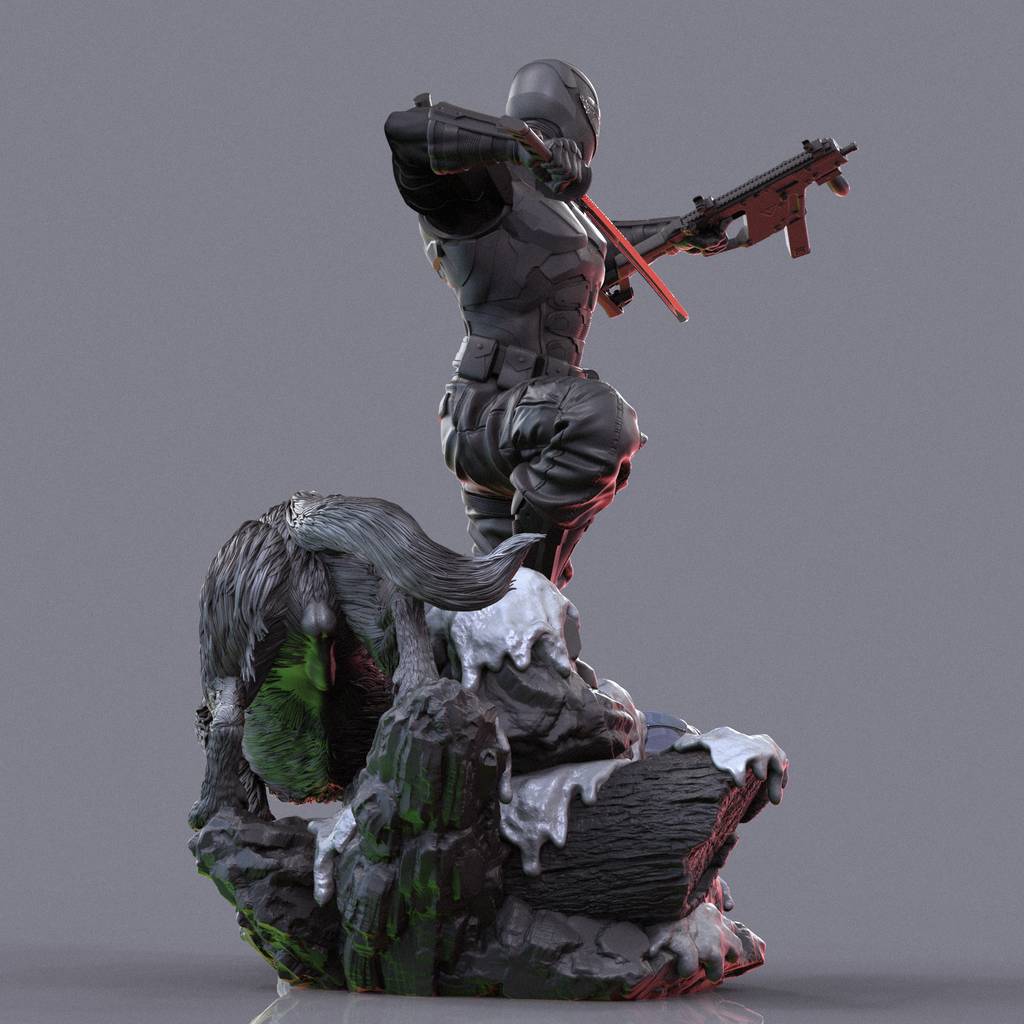 P站图纸印象馆 特种部队 蛇眼 特种部队 蛇眼