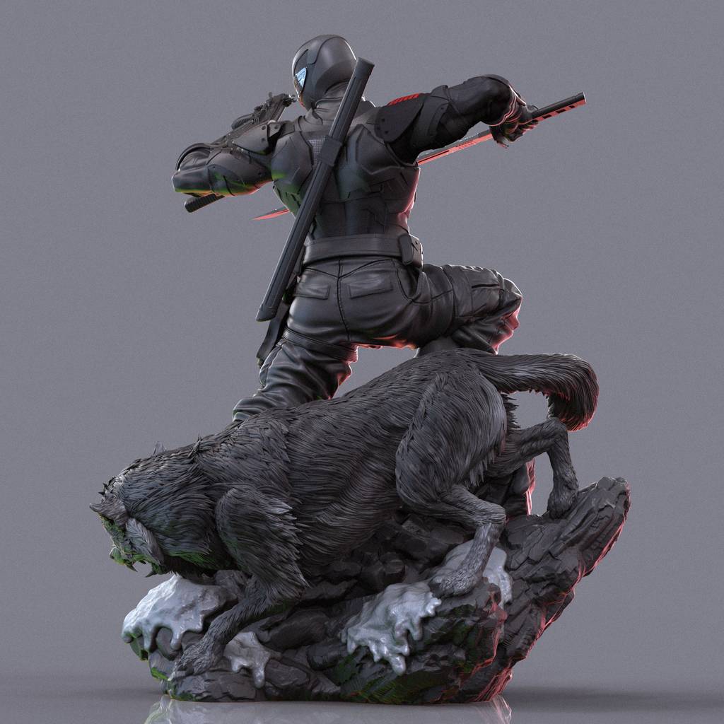 P站图纸印象馆 特种部队 蛇眼 特种部队 蛇眼