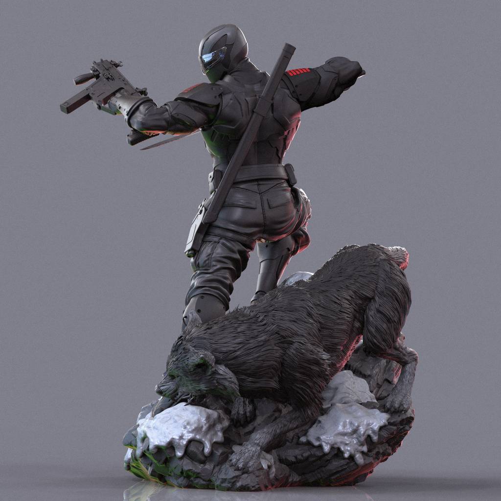 P站图纸印象馆 特种部队 蛇眼 特种部队 蛇眼