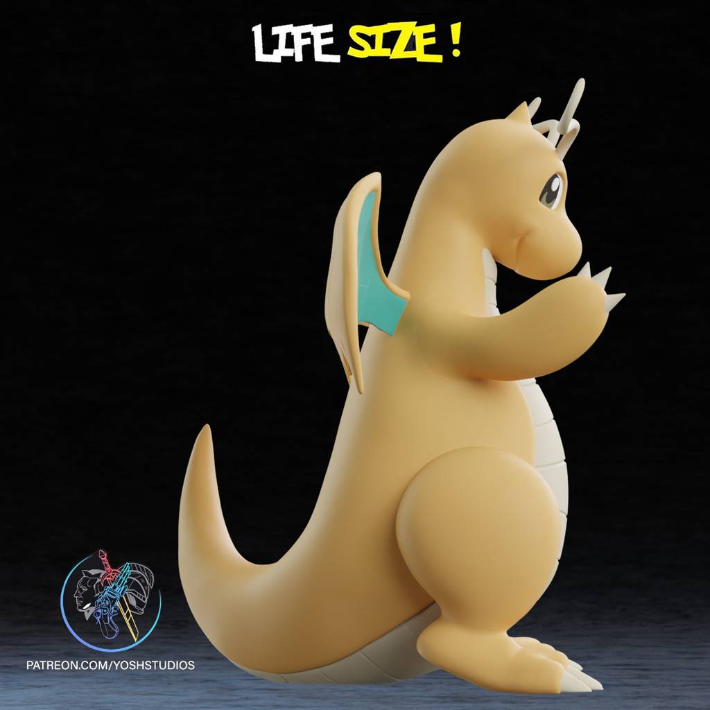 P站图纸印象馆 Yosh 神奇宝贝 快龙 Yosh 神奇宝贝 快龙