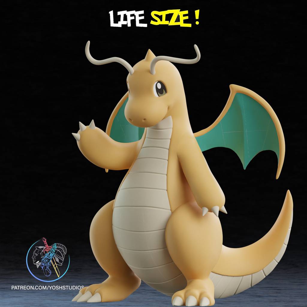 P站图纸印象馆 Yosh 神奇宝贝 快龙 Yosh 神奇宝贝 快龙