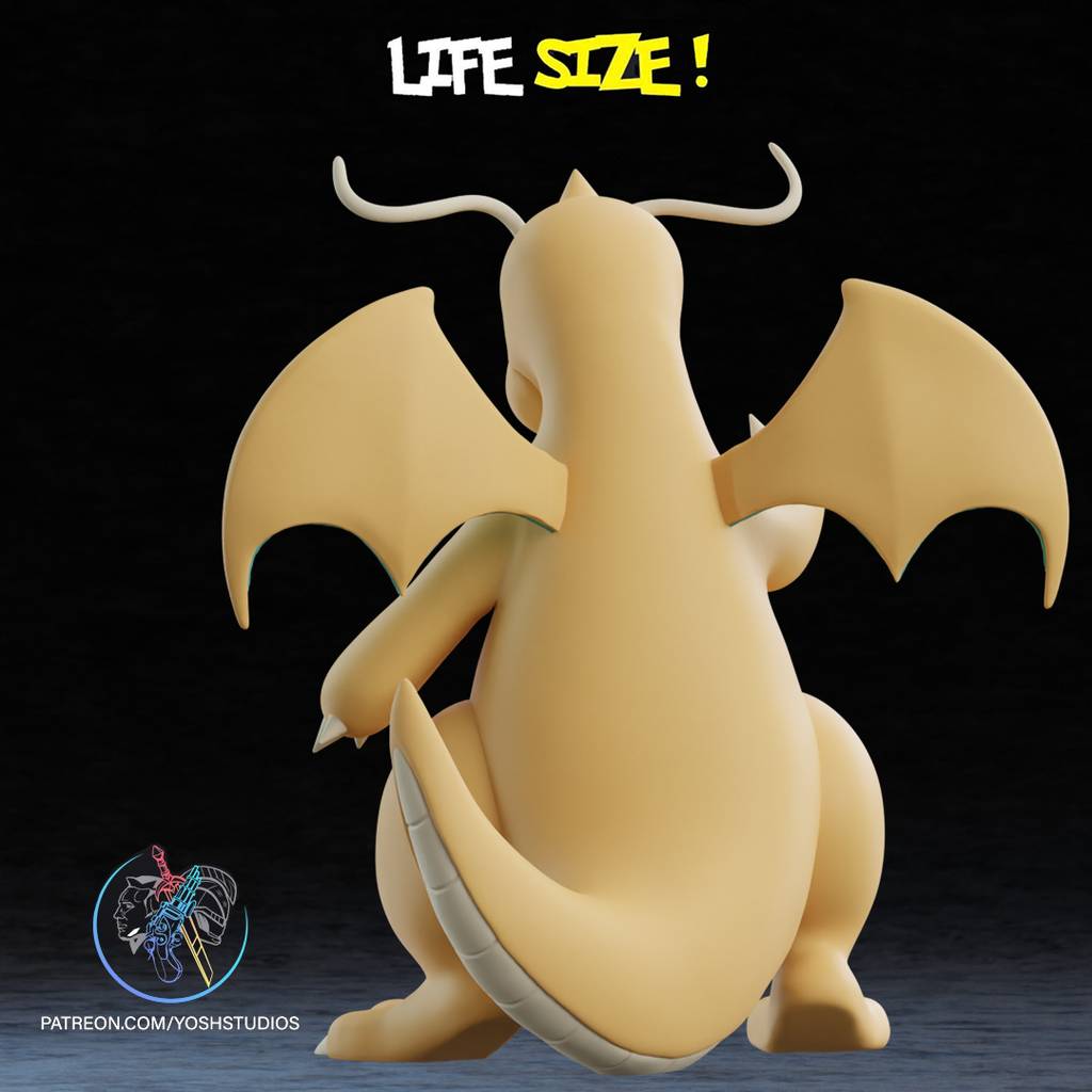 P站图纸印象馆 Yosh 神奇宝贝 快龙 Yosh 神奇宝贝 快龙