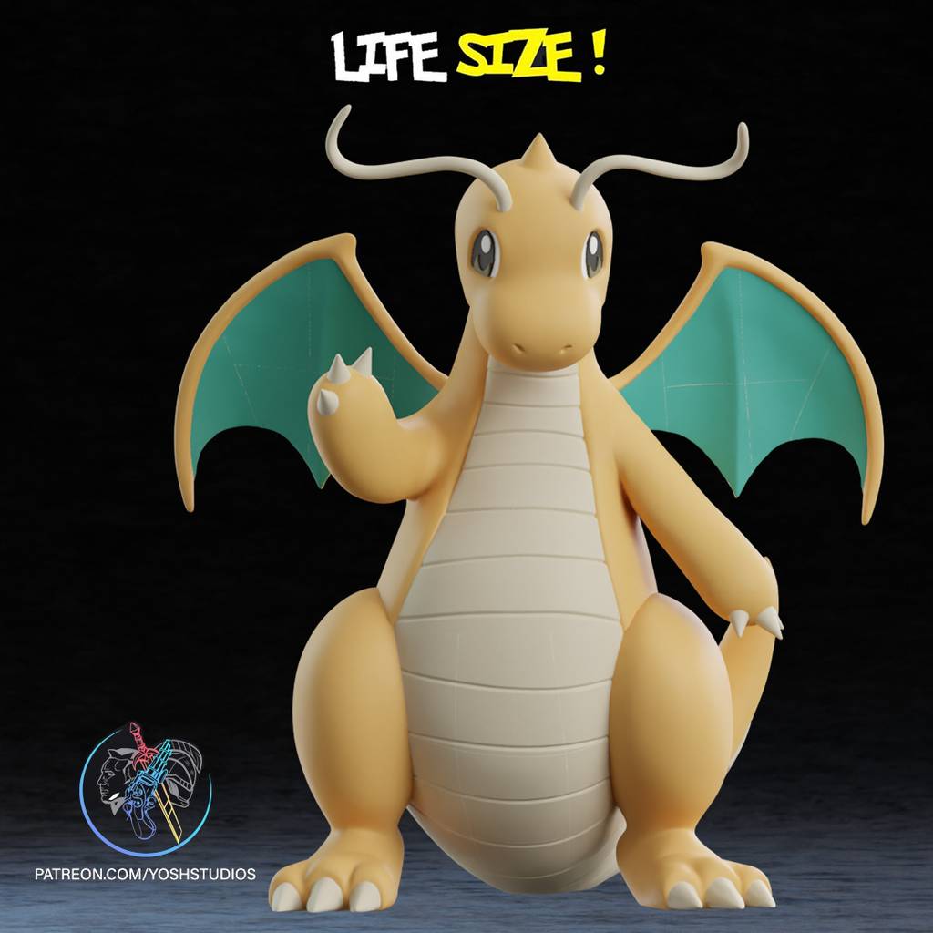 P站图纸印象馆 Yosh 神奇宝贝 快龙 Yosh 神奇宝贝 快龙