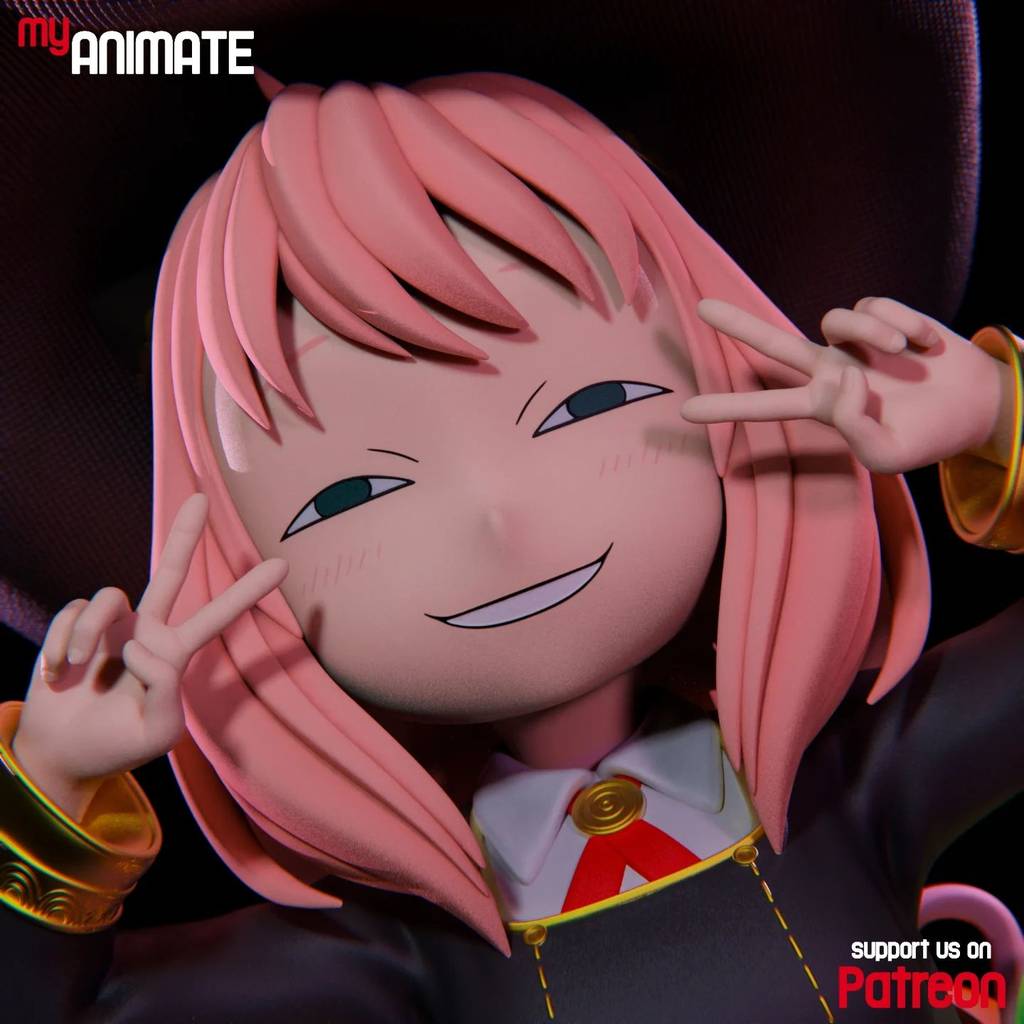 P站图纸印象馆 MyAnimate 间谍过家家 阿尼亚·福杰 MyAnimate 间谍过家家 阿尼亚·福杰