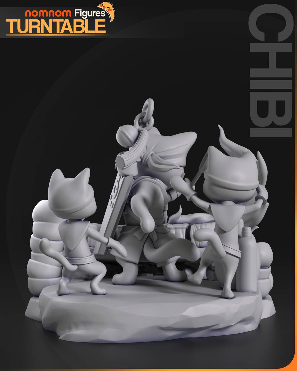 P站图纸印象馆 NomNom 怪物猎人 猫咪大厨 NomNom 怪物猎人 猫咪大厨