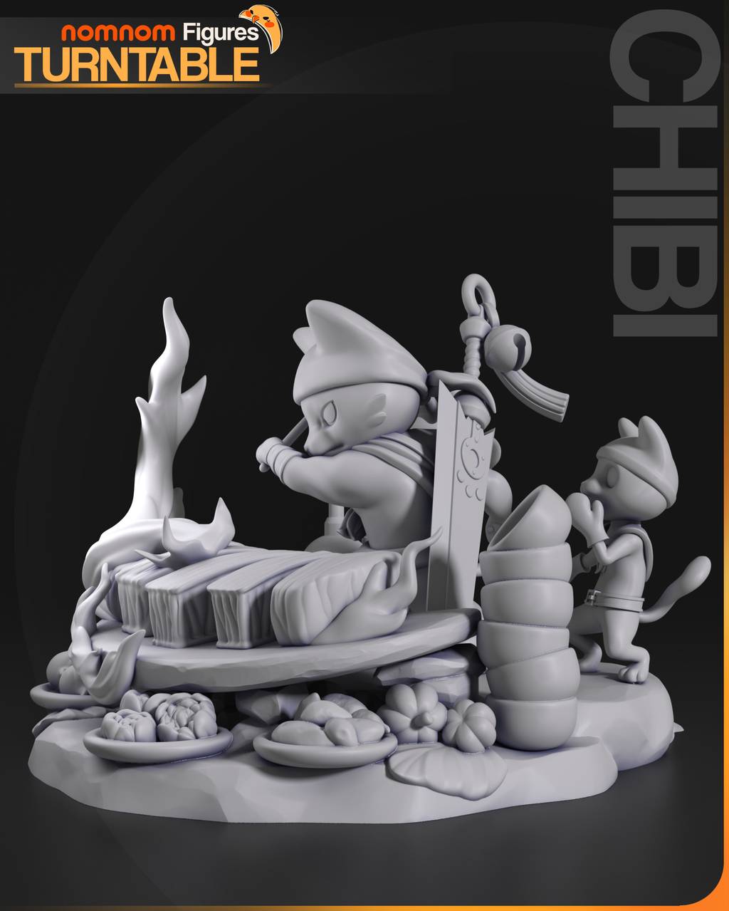 P站图纸印象馆 NomNom 怪物猎人 猫咪大厨 NomNom 怪物猎人 猫咪大厨