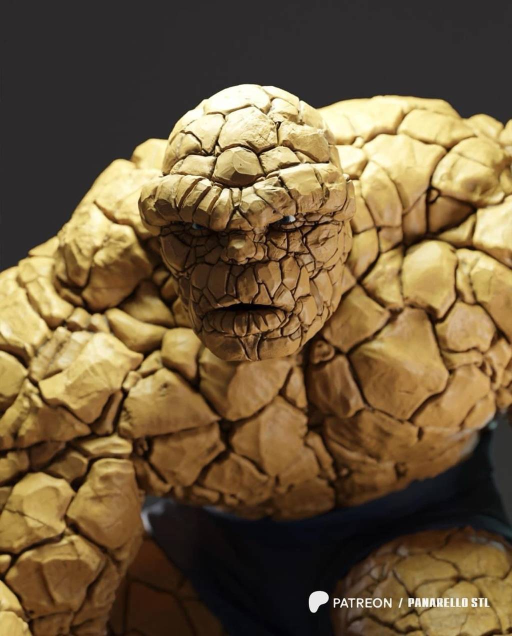 P站图纸印象馆 Panarello 漫威 石头人 Panarello 漫威 石头人