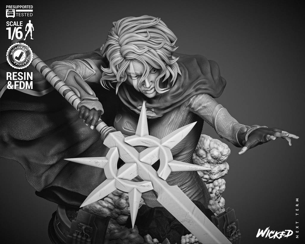 P站图纸印象馆 3DWicked 漫威 类星体 菲拉·薇儿 3DWicked 漫威 类星体 菲拉·薇儿