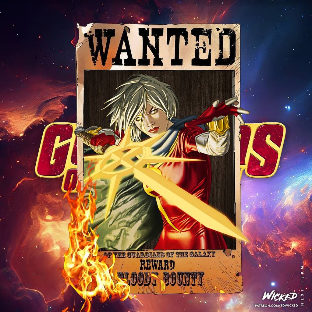 P站图纸印象馆 3DWicked 漫威 类星体 菲拉·薇儿 3DWicked 漫威 类星体 菲拉·薇儿