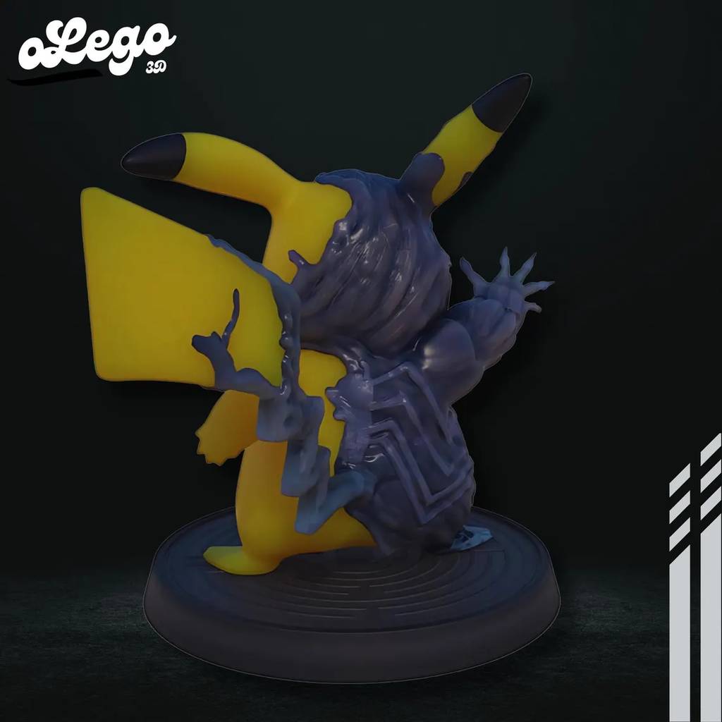 P站图纸印象馆 毒液比卡丘 毒液比卡丘