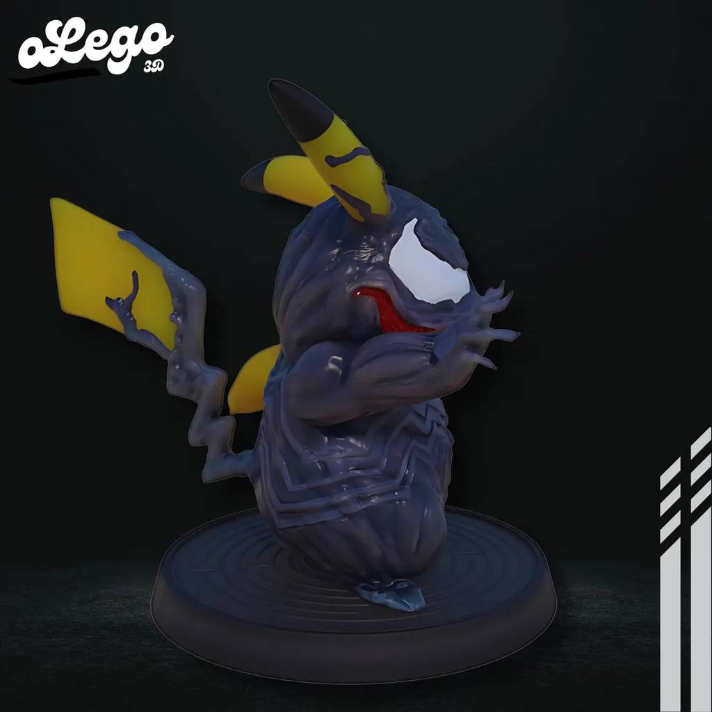 P站图纸印象馆 毒液比卡丘 毒液比卡丘