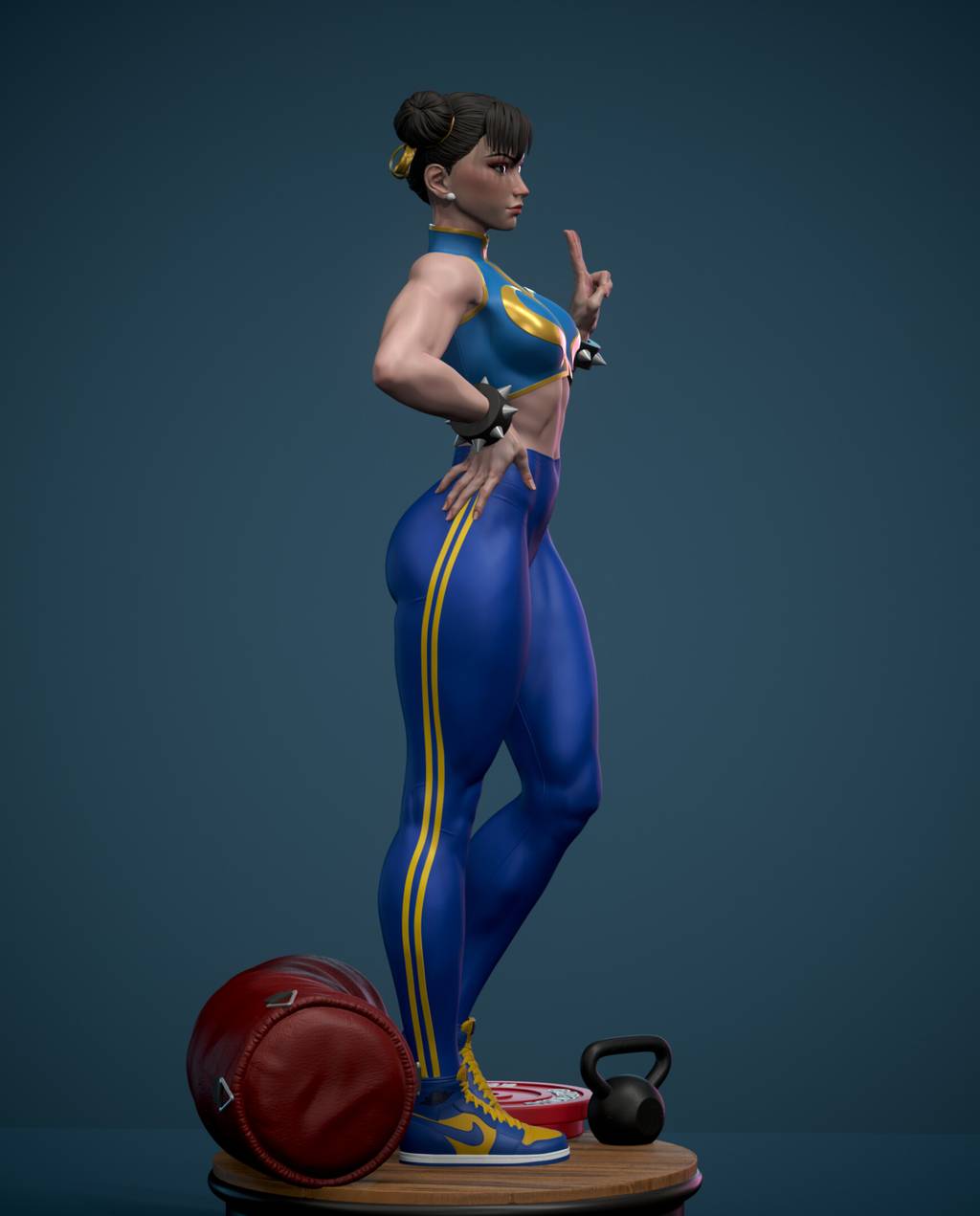 P站图纸印象馆 街头霸王 春丽 街头霸王 春丽