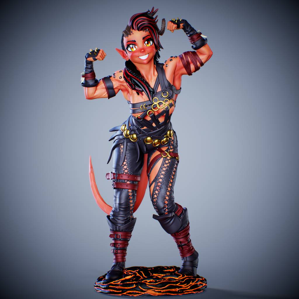 P站图纸印象馆 Messias 3D 博德之门 卡拉克 Messias 3D 博德之门 卡拉克