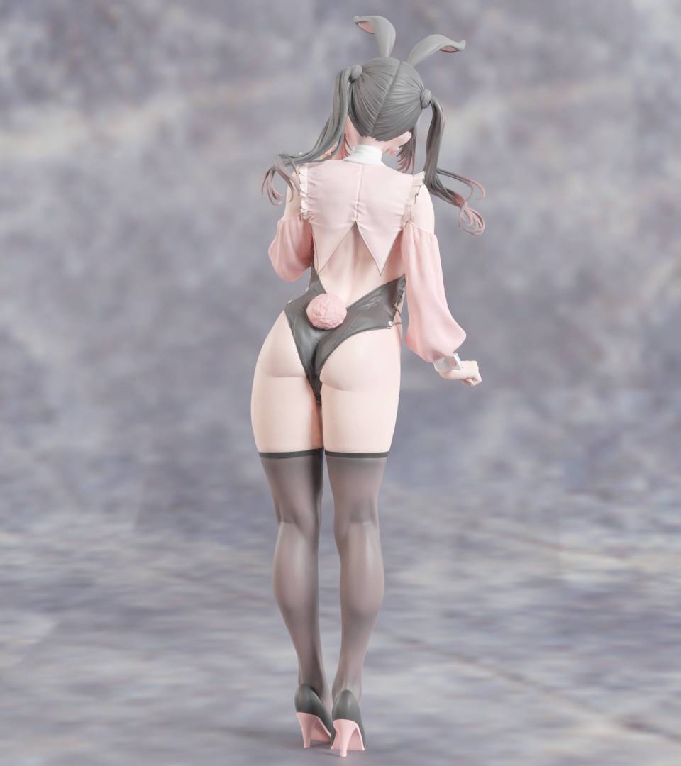 P站图纸印象馆 紫咕噜兔女孩 紫咕噜兔女孩