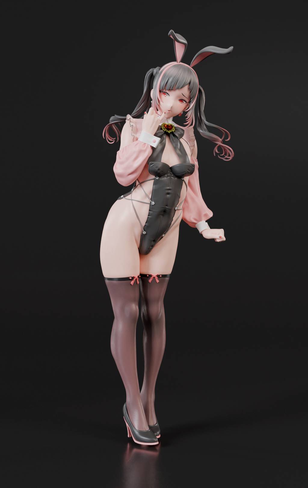 P站图纸印象馆 紫咕噜兔女孩 紫咕噜兔女孩