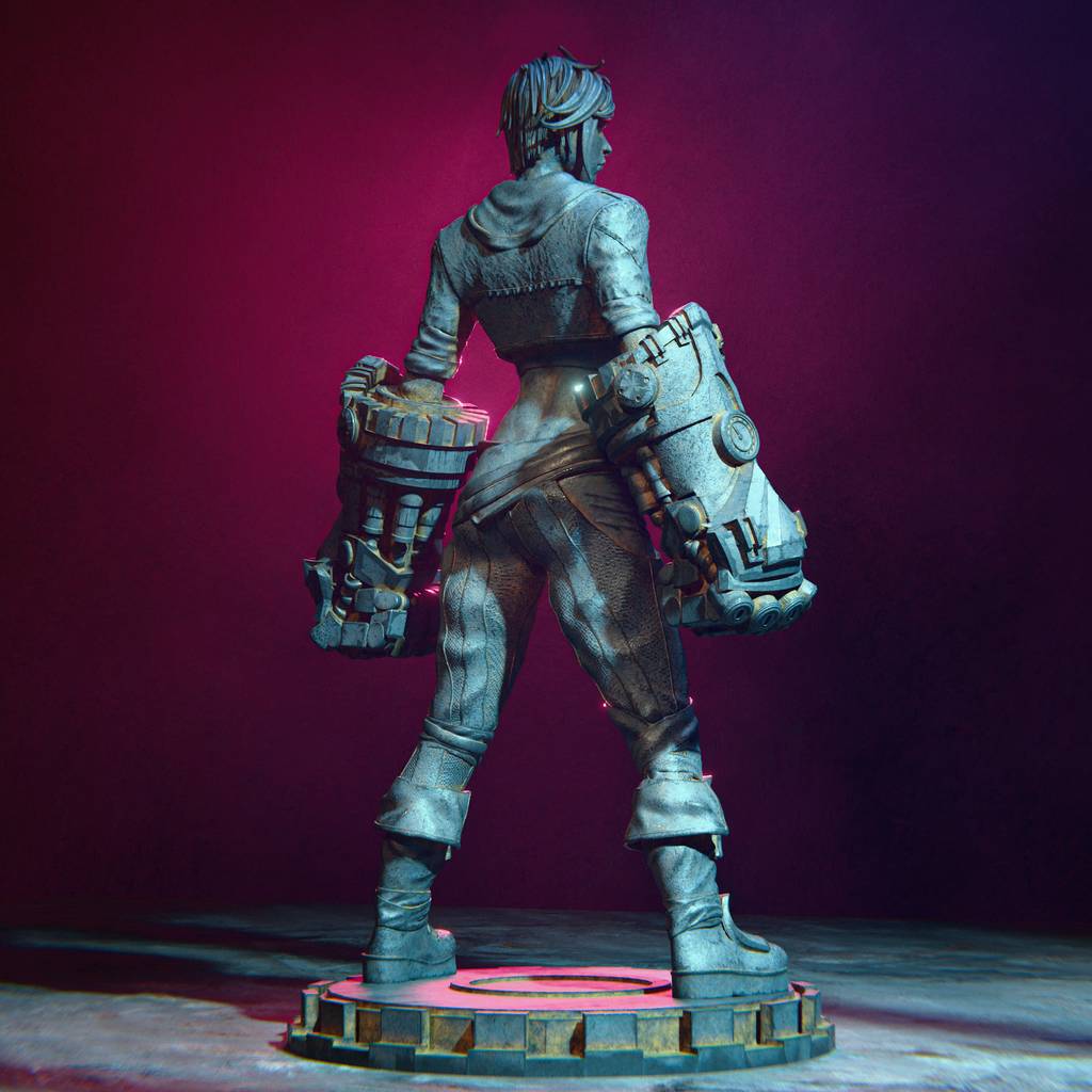 P站图纸印象馆 CA3D 英雄联盟 双城之战 CA3D 英雄联盟 双城之战