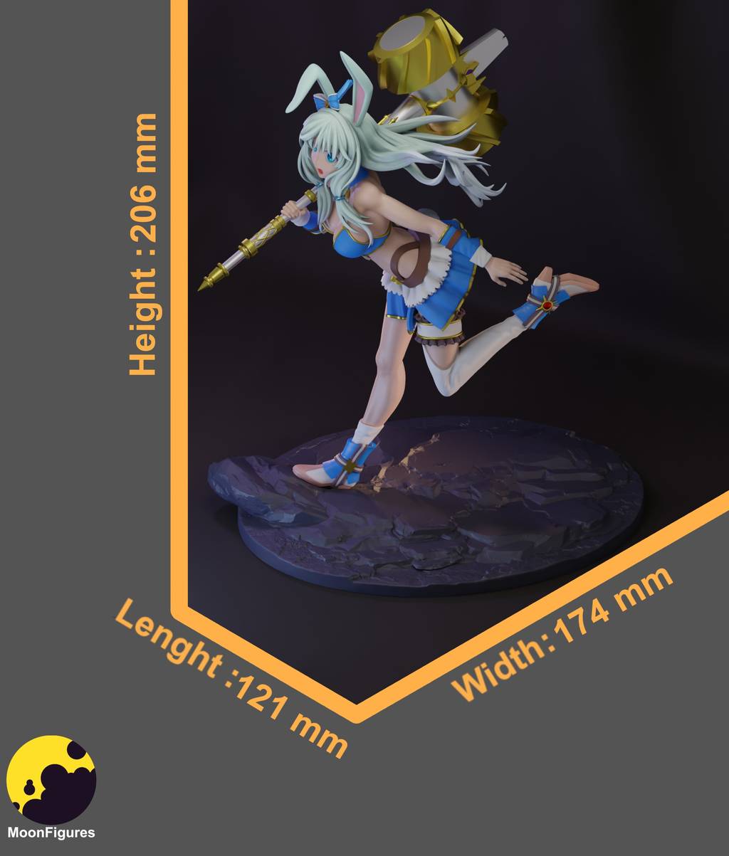 P站图纸印象馆 Moon Figures 平凡职业造就世界最强 希娅·哈乌利亚 Moon Figures 平凡职业造就世界最强 希娅·哈乌利亚