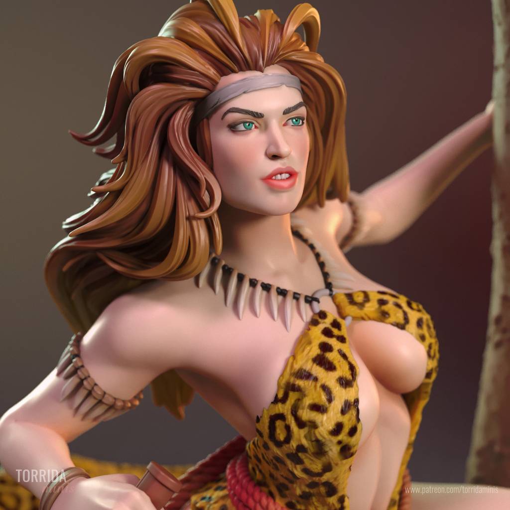 P站图纸印象馆 Torrida 漫威丛林女神珊娜 Torrida 漫威丛林女神珊娜