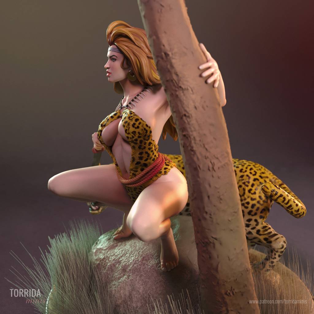 P站图纸印象馆 Torrida 漫威丛林女神珊娜 Torrida 漫威丛林女神珊娜