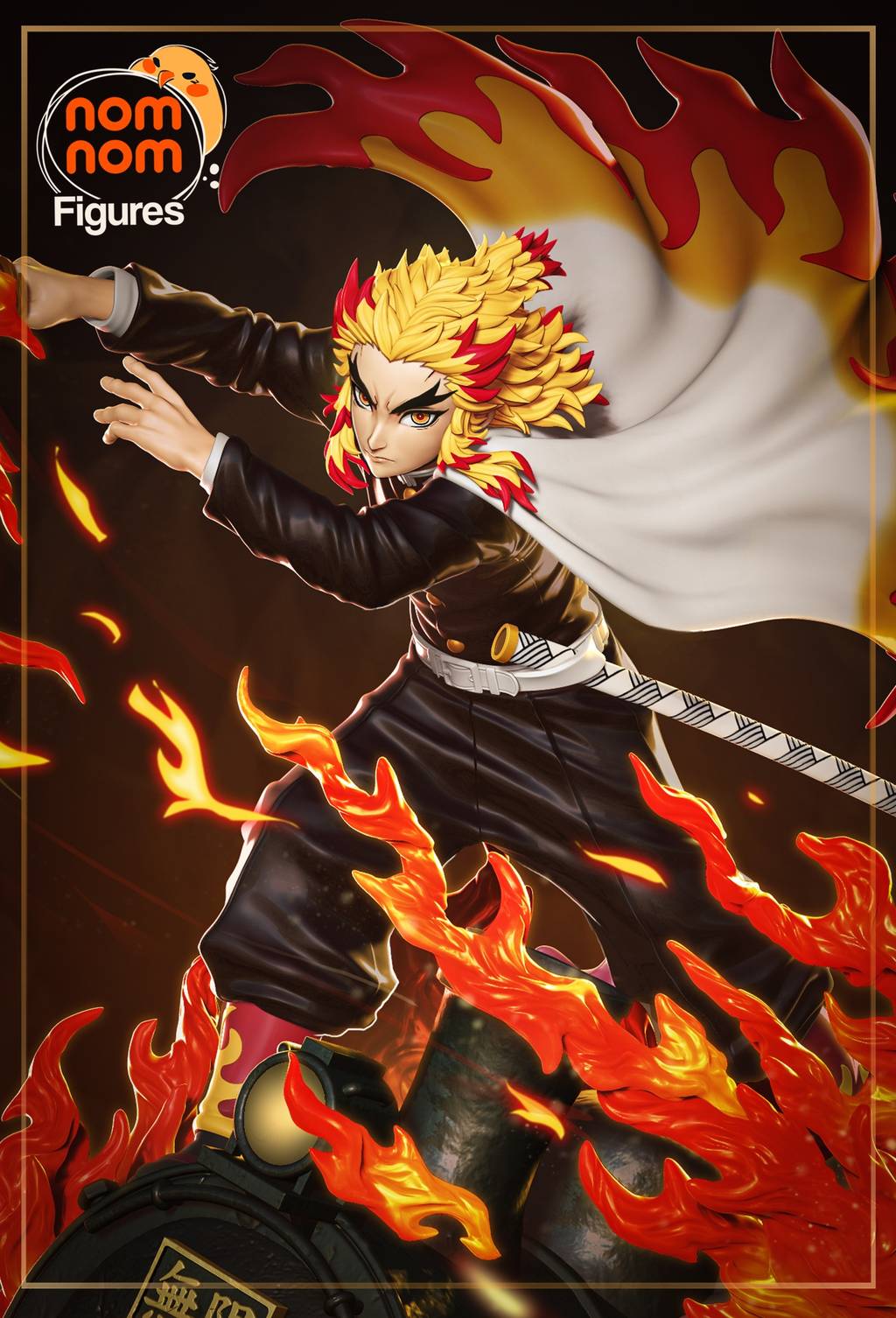 P站图纸印象馆 NomNom 鬼灭之刃 炼狱杏寿郎 NomNom 鬼灭之刃 炼狱杏寿郎