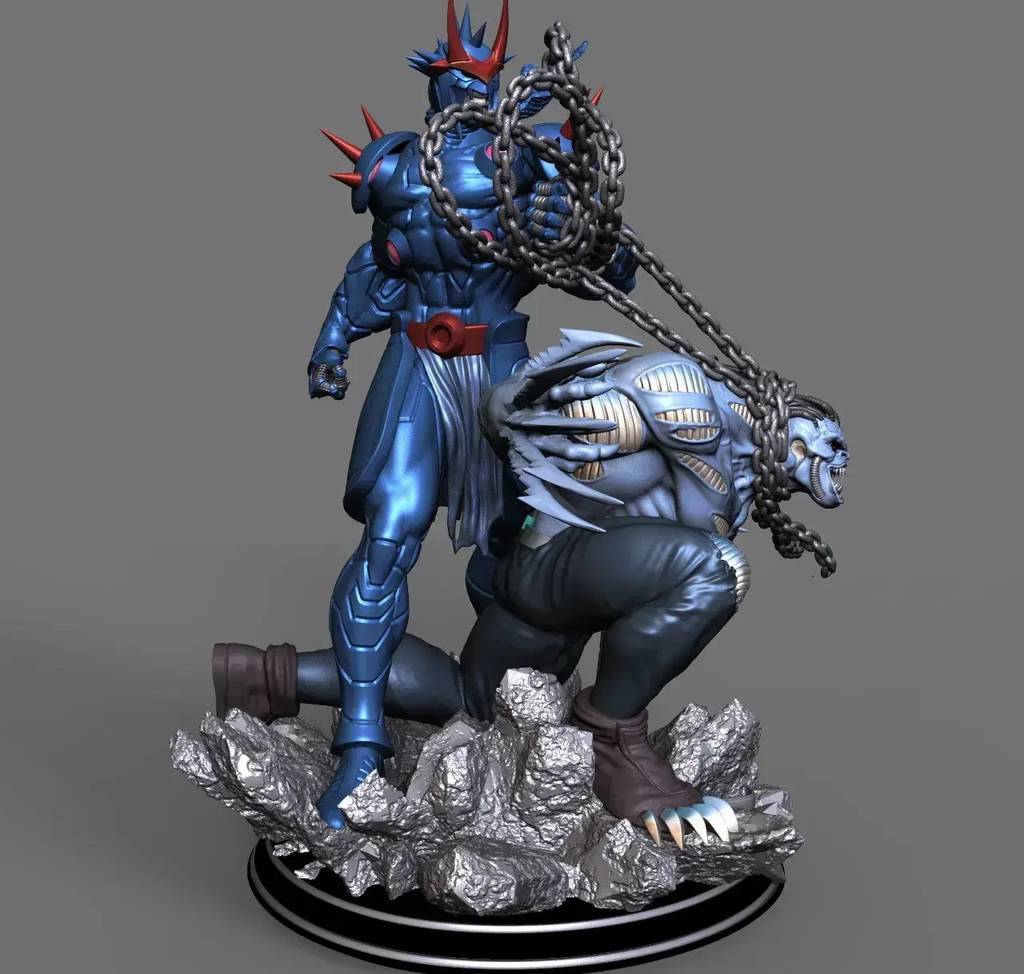 P站图纸印象馆 DC漫画 扎德将军和埃昆斯 DC漫画 扎德将军和埃昆斯