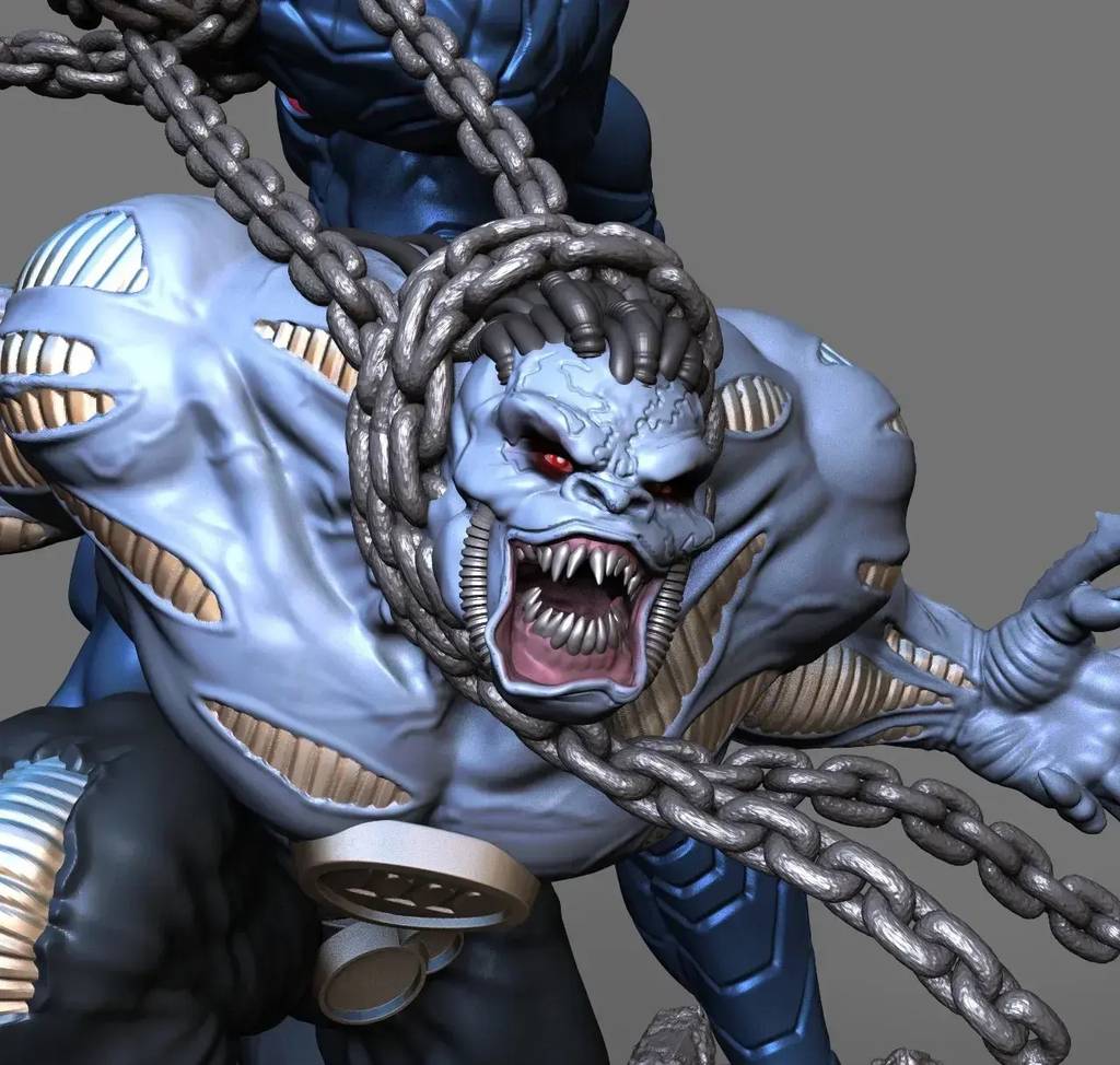 P站图纸印象馆 DC漫画 扎德将军和埃昆斯 DC漫画 扎德将军和埃昆斯