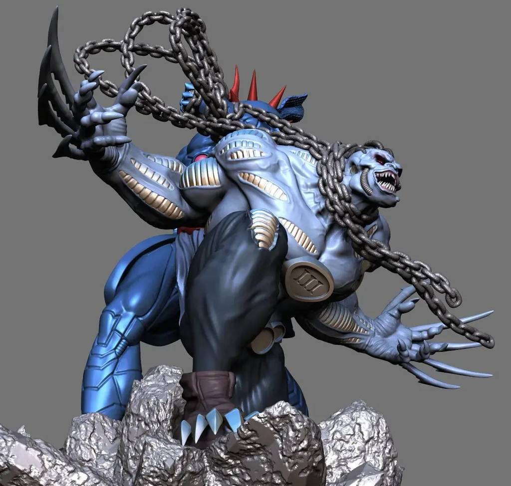 P站图纸印象馆 DC漫画 扎德将军和埃昆斯 DC漫画 扎德将军和埃昆斯