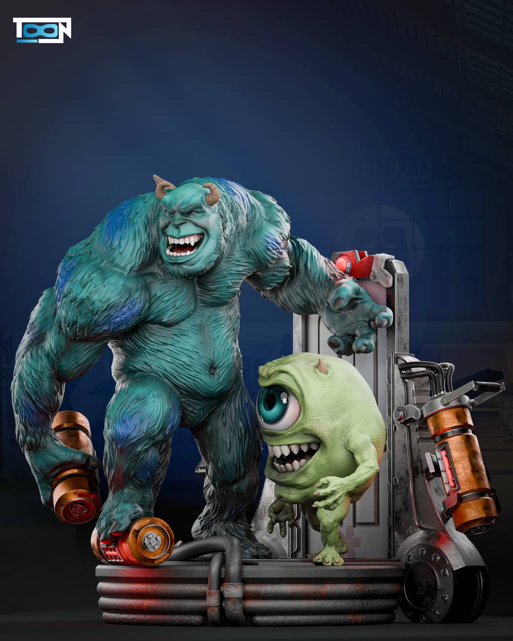 P站图纸印象馆 Toon Studios 怪物公司 詹姆士·P·苏利文和麦克尔·沃佐斯基 Toon Studios 怪物公司 詹姆士·P·苏利文和麦克尔·沃佐斯基