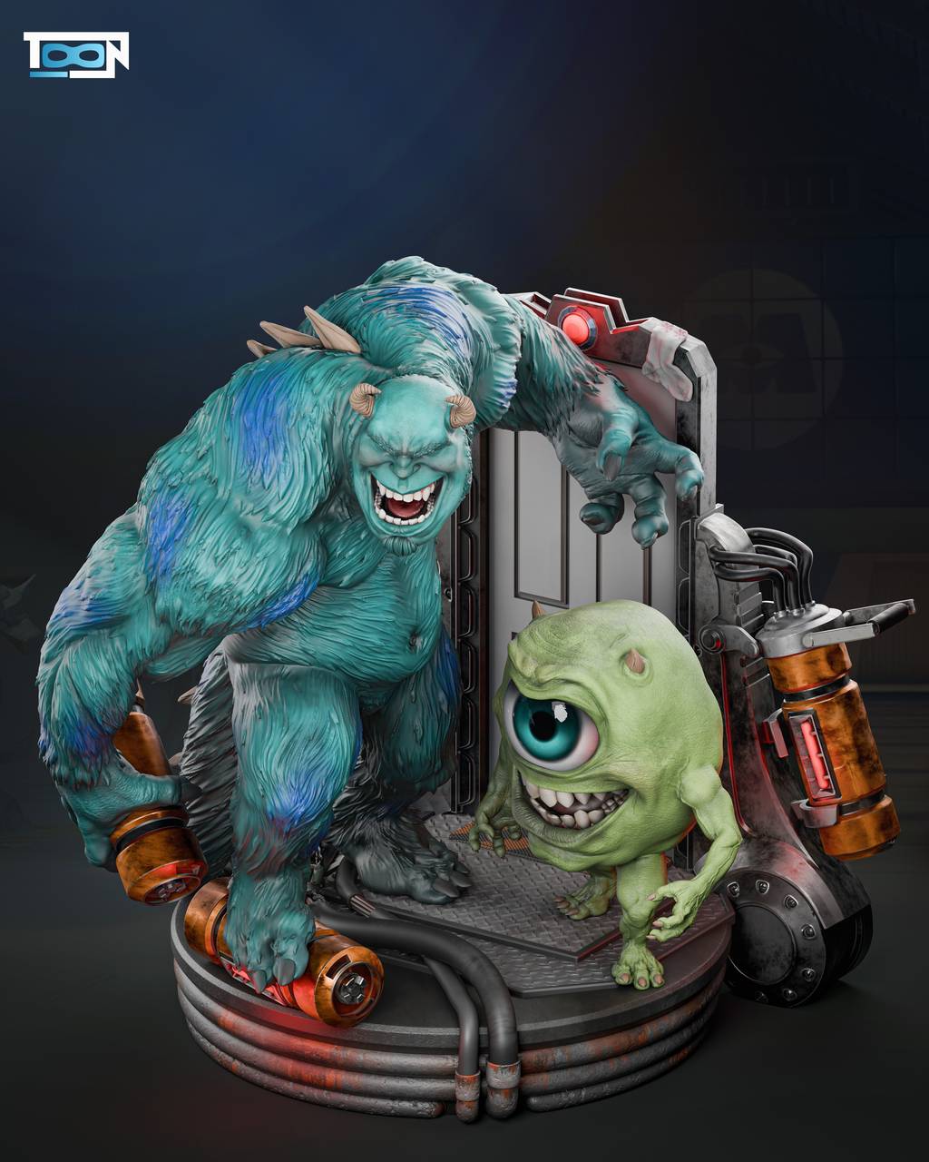 P站图纸印象馆 Toon Studios 怪物公司 詹姆士·P·苏利文和麦克尔·沃佐斯基 Toon Studios 怪物公司 詹姆士·P·苏利文和麦克尔·沃佐斯基